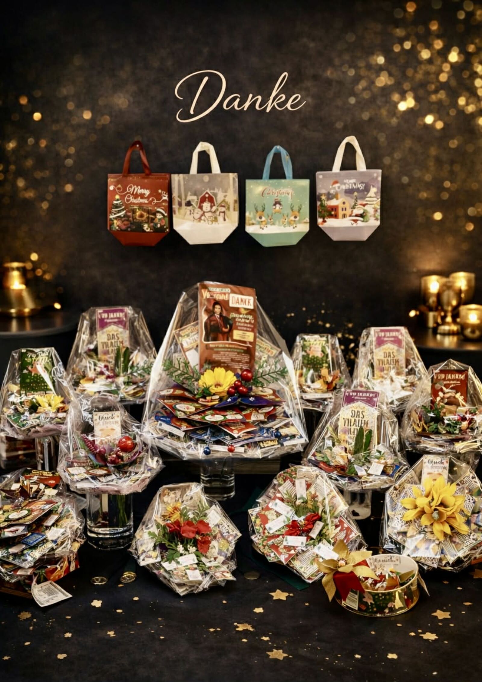 Losstrauss Geburtstag bunt